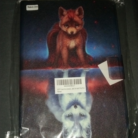 Fire and Ice Fox Case for Lenovo Tablet M10 Plus 3rd Generation 10.6 in. - Picture 4 of 8